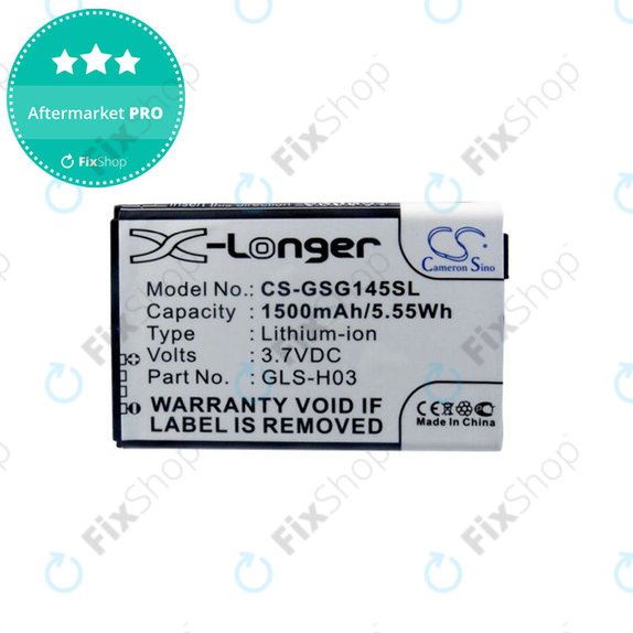 Батерия за Gigabyte GSmart G1345, 1500mAh, Li-Ion, 3.7V, GLS-H03, HQ