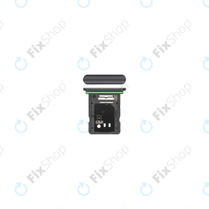 SIM държач за Sony Xperia 10 III, 503053801, черен, Black, Genuine Service Pack