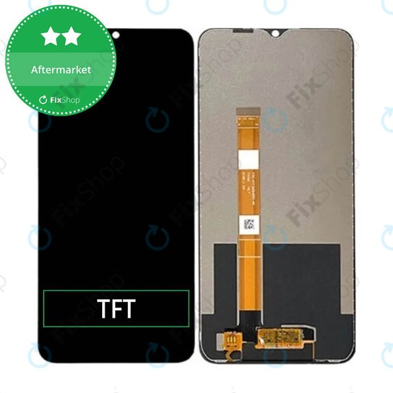 дисплей за Realme C21Y, C25Y, Тъчскрийн без рамка, TFT