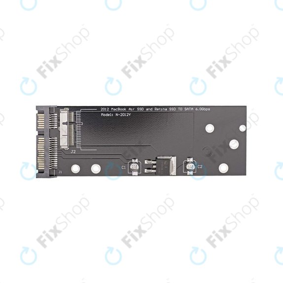 2.5 SATA 3.0 SSD адаптер за MacBook Air 11" A1465, 13" A1466, Pro 13" A1425, 15" A1398 (среден 2012, късен 2012)
