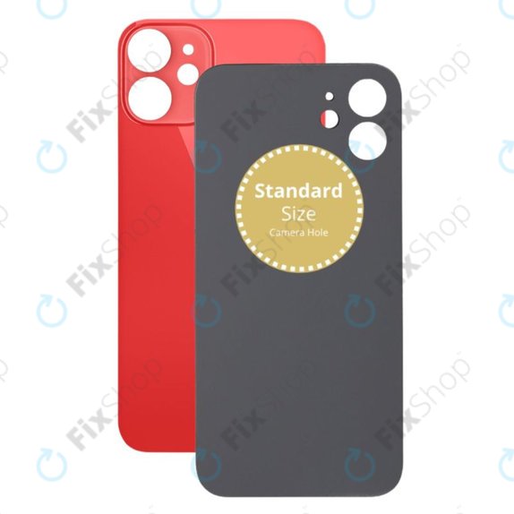 задния капак за iPhone 12 Mini, червен, Red