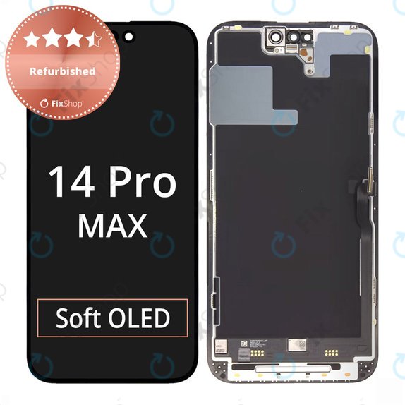 Дисплей за iPhone 14 Pro Max, Тъчскрийн с рамка, Refurbished