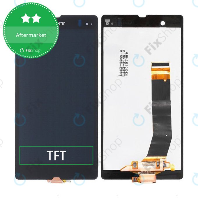 дисплей за Sony Xperia Z L36H, C6603, Тъчскрийн без рамка, TFT