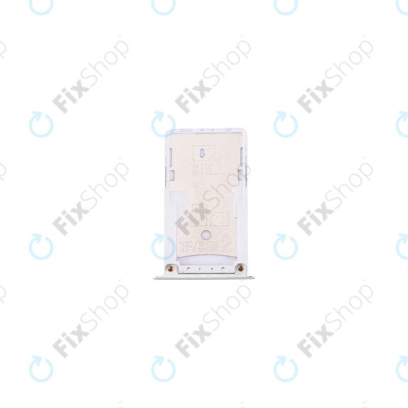 SIM държач за Xiaomi Redmi 4X, бял, White