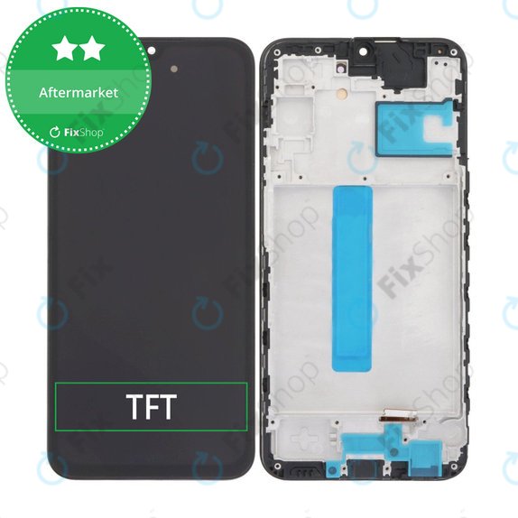 дисплей за Samsung A25 A256B, Тъчскрийн и рамка, Brave Black, TFT