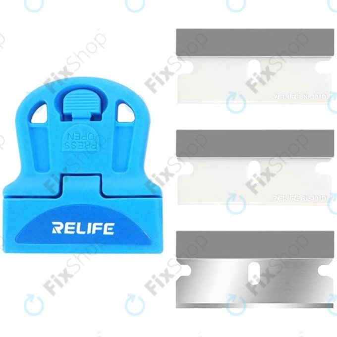 Комплект инструменти за отстраняване на лепило, Relife RL-023A