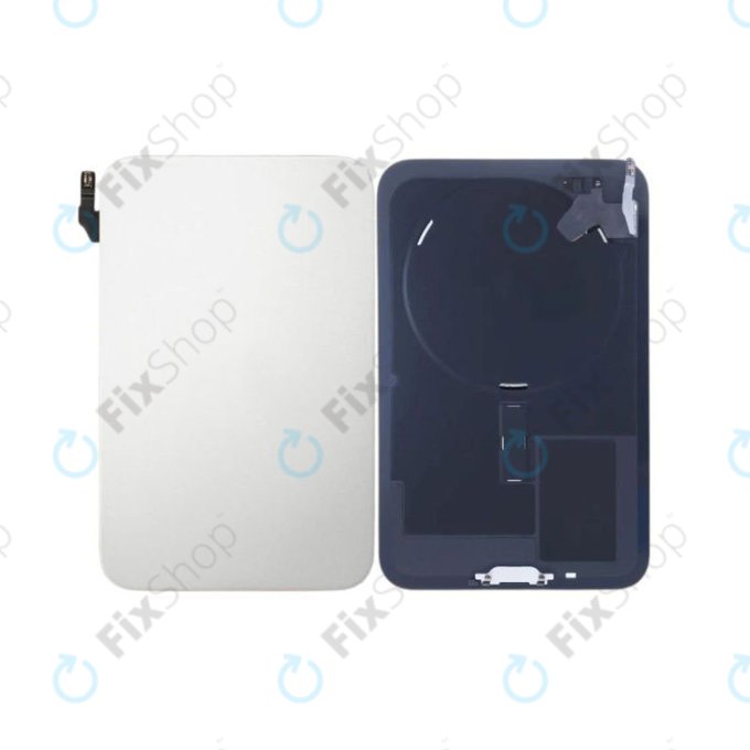 Стъкло на задния капак за iPhone 17 Pro, Silver, Pulled A