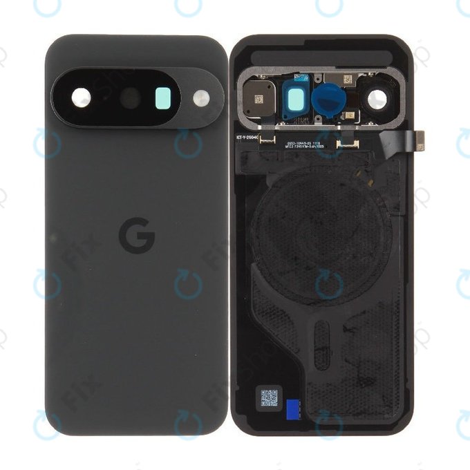 Капак на батерията за Google Pixel 10, Obsidian, G949-01461-00, Genuine Service Pack