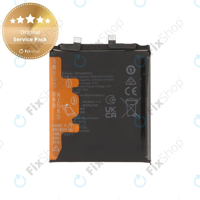 Батерия за Honor Magic5 Pro PGT-N19, 5100mAh, HB536880EHW, Genuine Service Pack