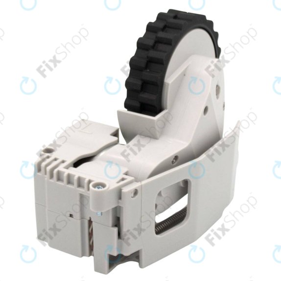 Колело с мотор, Ляв, Бял за Xiaomi Roborock S4, Mi Robot Mijia 1S
