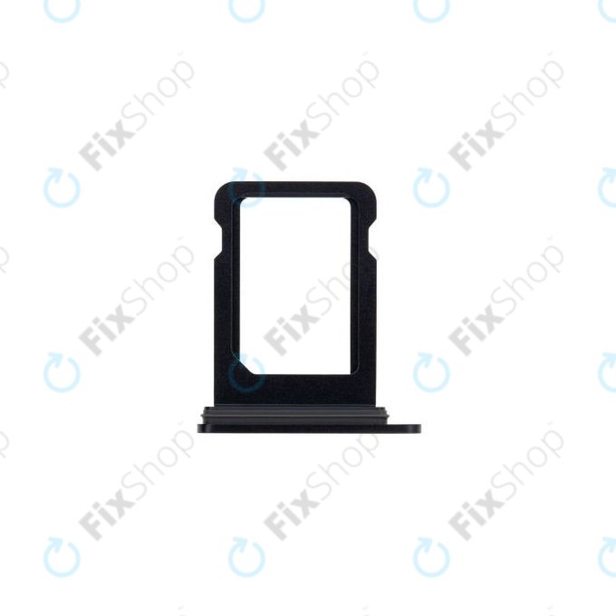 SIM държач за iPhone 12, черен, Black
