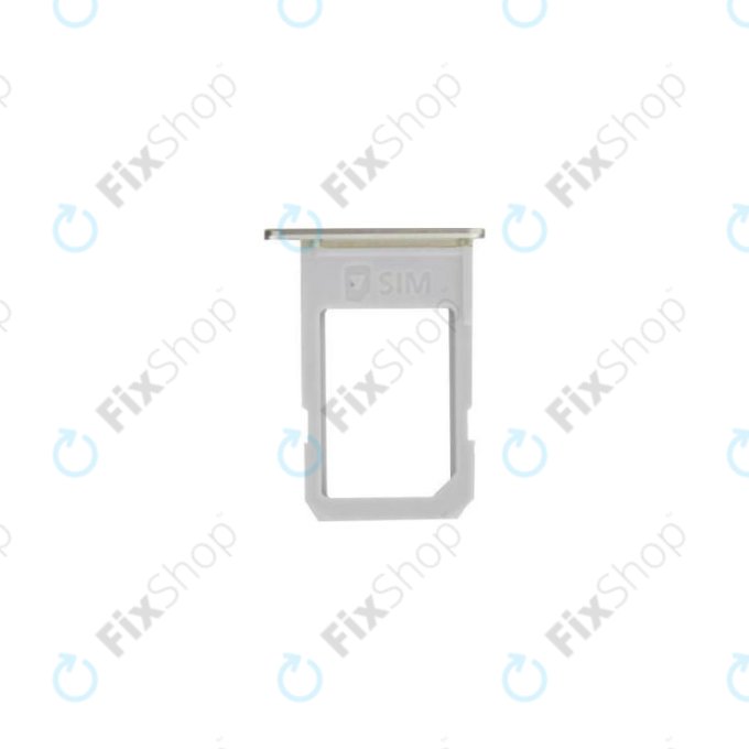 SIM държач за Samsung S6 Edge Plus G928F, Gold Platinum