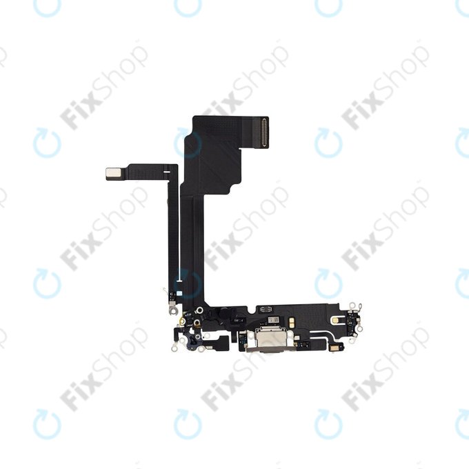Конектор за зареждане с гъвкав кабел за iPhone 15 Pro Max, Natural Titanium