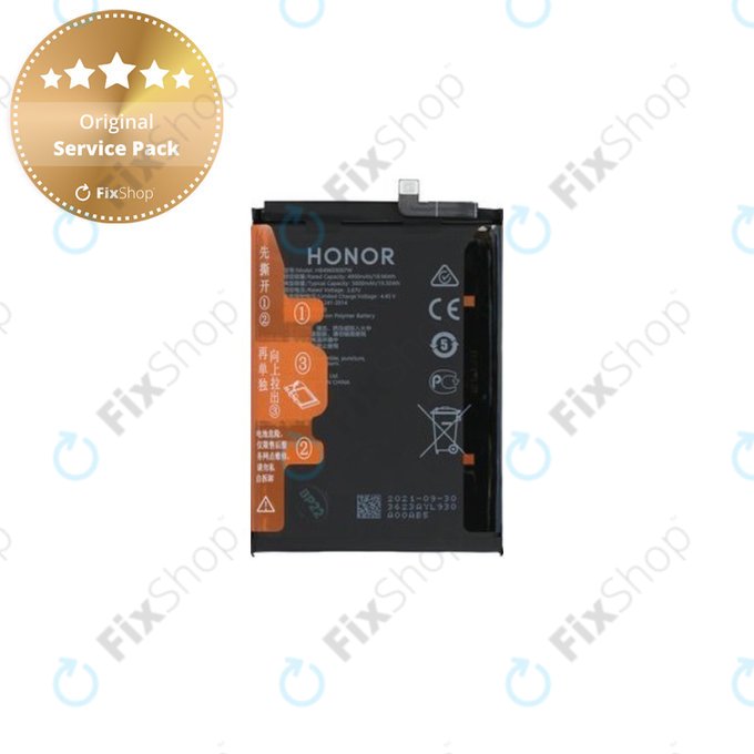 Батерия за Honor X6, X7, X8, HB496590EFW, 5000mAh - 24023623, Genuine Service Pack