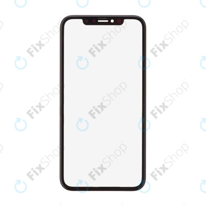 Силиконово стъкло за предна част с OCA лепенка за iPhone XR