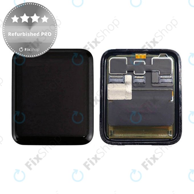 LCD дисплей за Apple Watch 2 42mm, Тъчскрийн без рамка, Refurbished PRO
