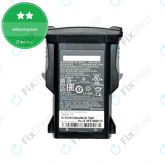 Батерия за Zebra MC9300, 6600mAh