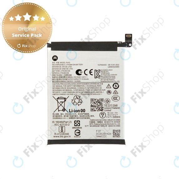 Батерия за Motorola Moto G86 5G, RA52, Li-Ion, SB18E51770, Genuine Service Pack
